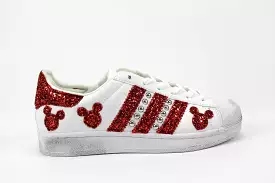 Adidas Superstar Topolini Rossi & Borchie