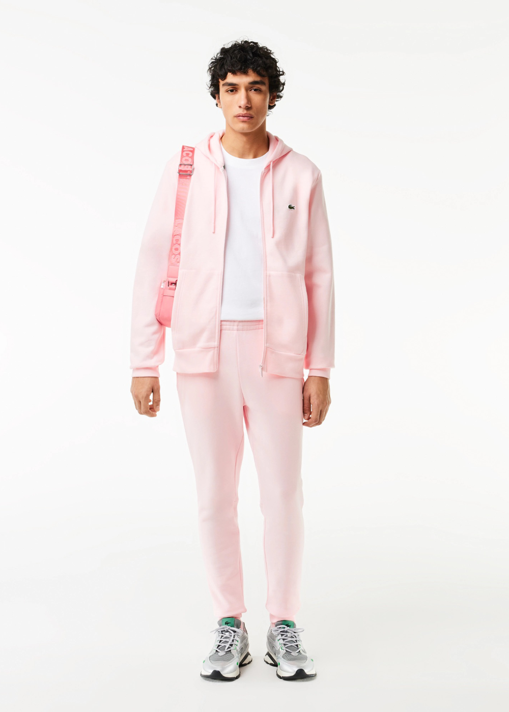 Bas de survêtement Lacoste rose