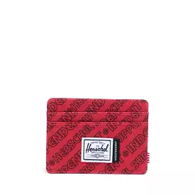 Carteira Herschel Charlie RFID Independent Unified Red - Independent