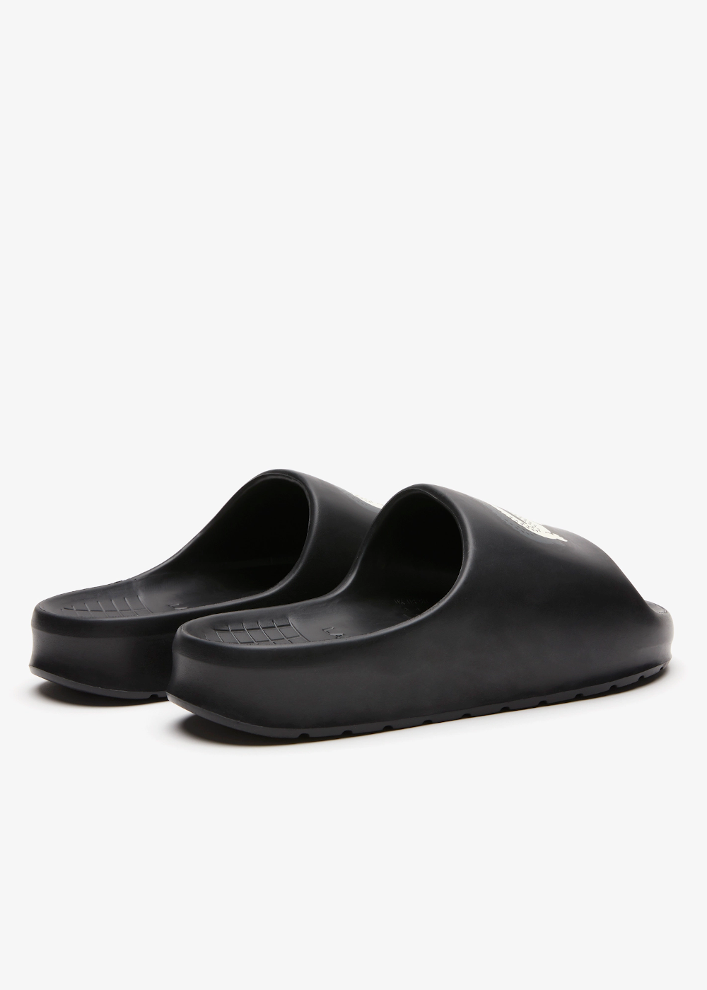 Claquettes Lacoste serve slide 2.0 noir