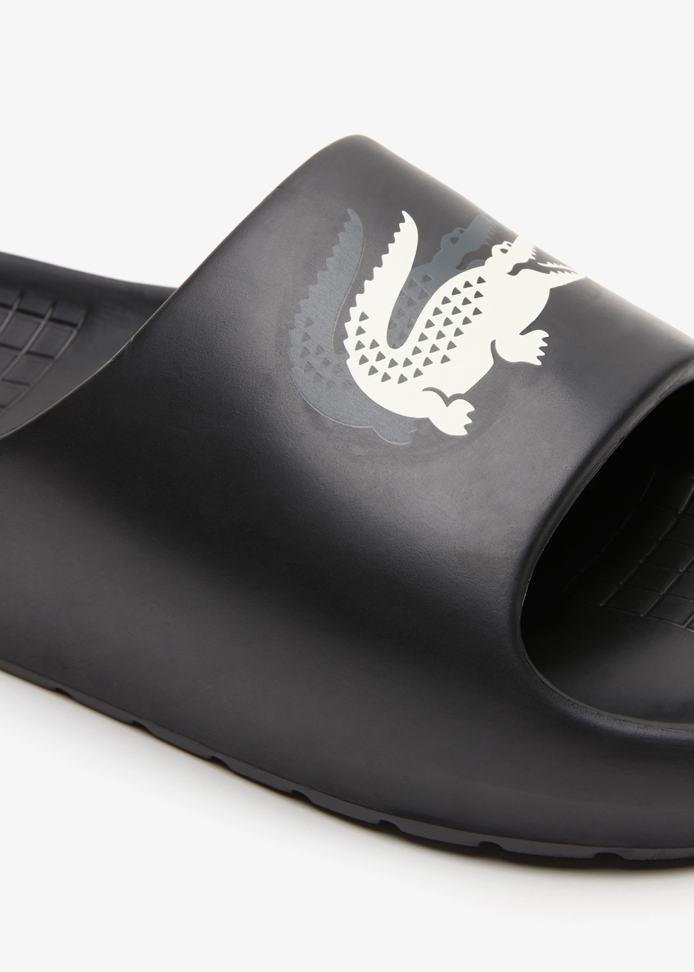 Claquettes Lacoste serve slide 2.0 noir