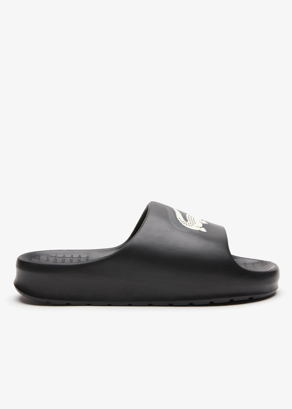 Claquettes Lacoste serve slide 2.0 noir