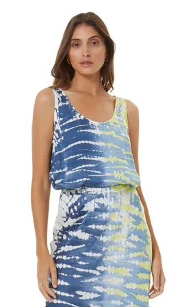 Davina Scoop Tank Zest Reef Wash