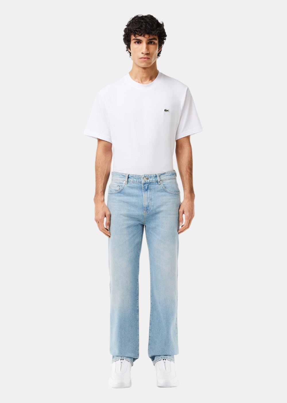 Denim Lacoste bleach bleu