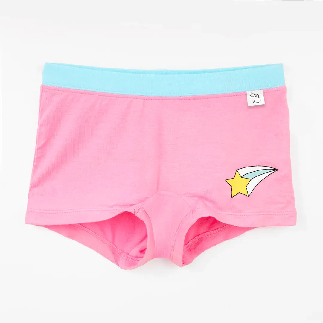 Girl Boyshorts - Inky Pinky