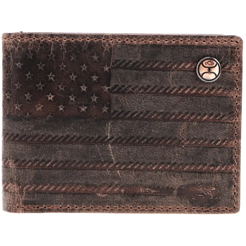 HOOEY LIBERTY ROPER HOOEY FRONT POCKET BIFOLD WALLET