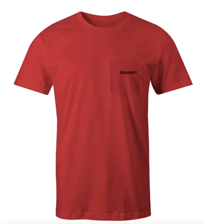 Hooey Men's Liberty Roper Red Tee HT1680RD