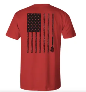 Hooey Men's Liberty Roper Red Tee HT1680RD