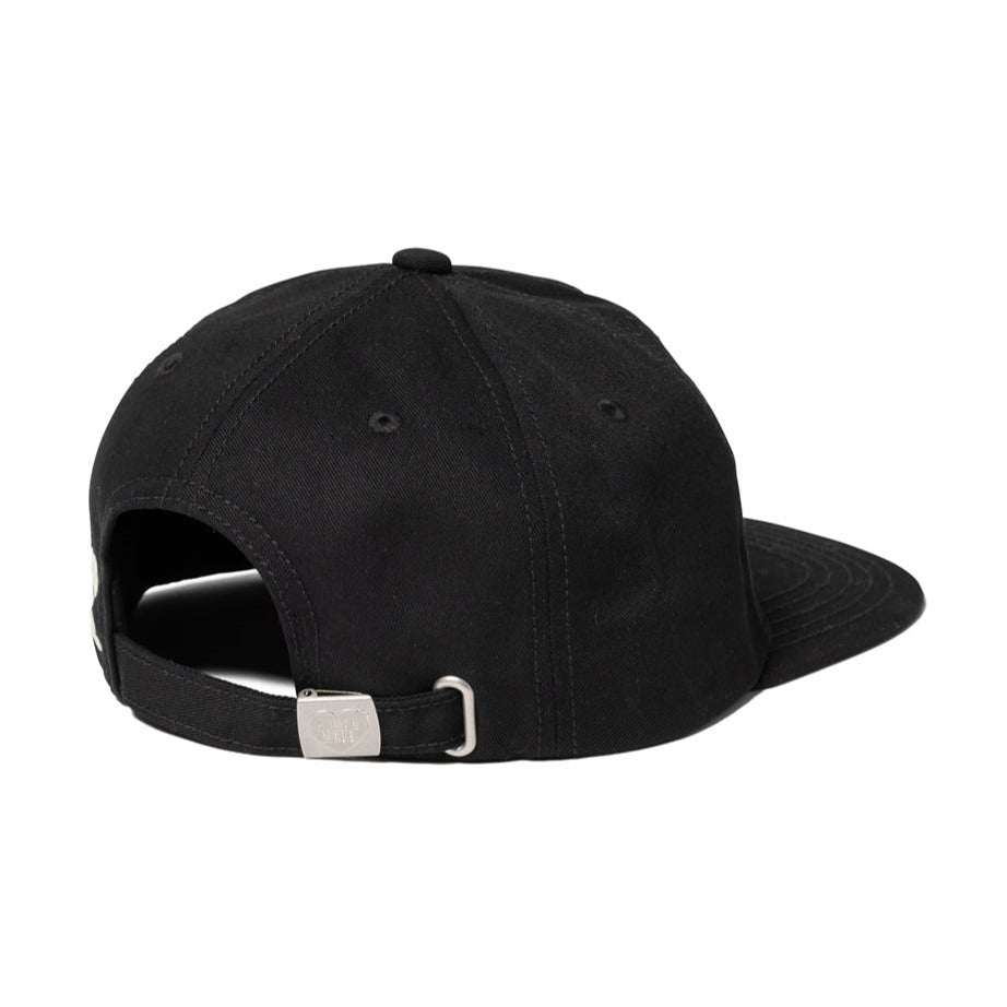 Human Made Bear 5 Panel Twill Cap Black