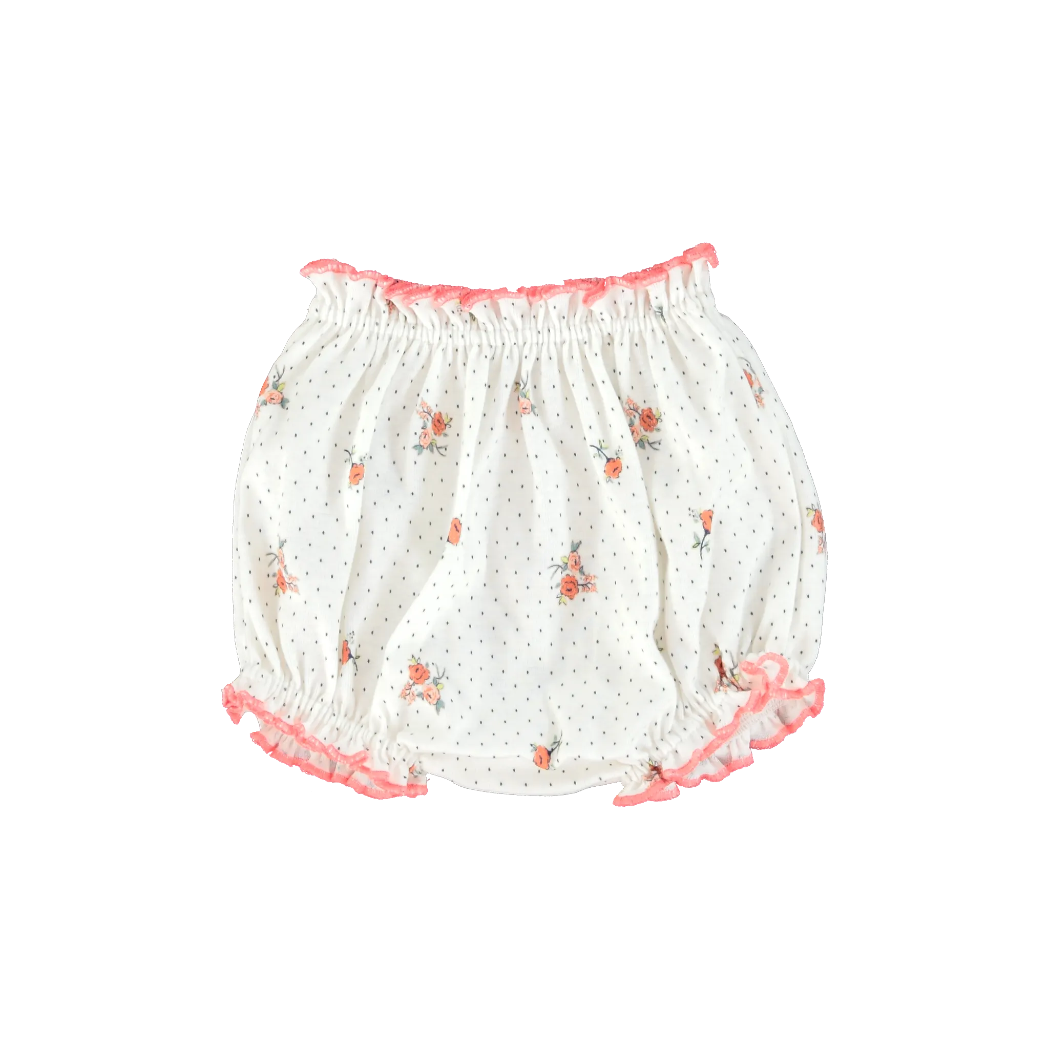 IDA PUFF TEE+BLOOMER SET-VINTAGE FLORAL