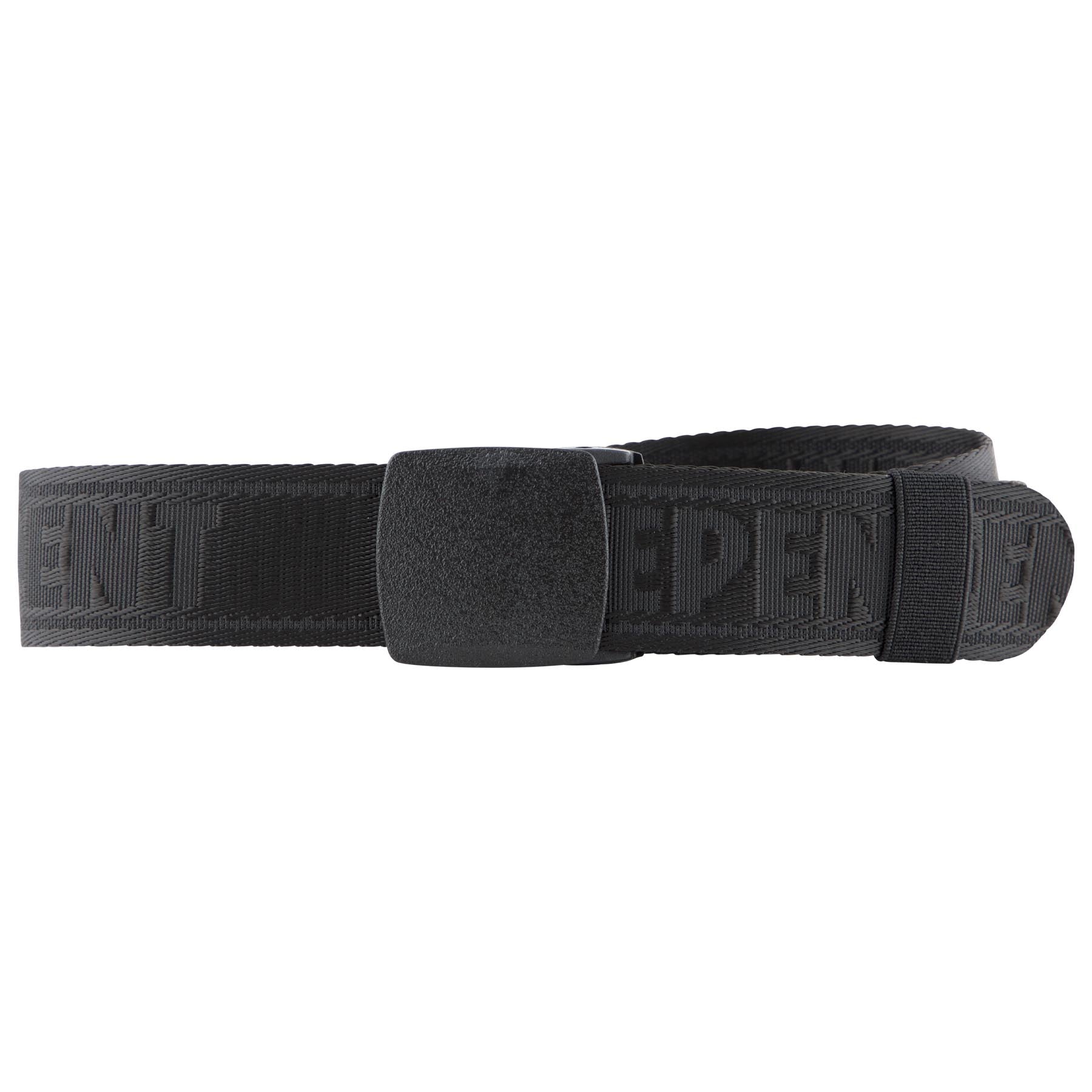 Independent Bar Repeat Web Belt Black