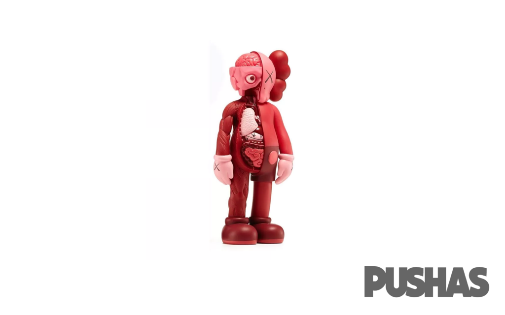 KAWS Companion Flayed Open Edition Vinyl Figure 'Blush' (2017)