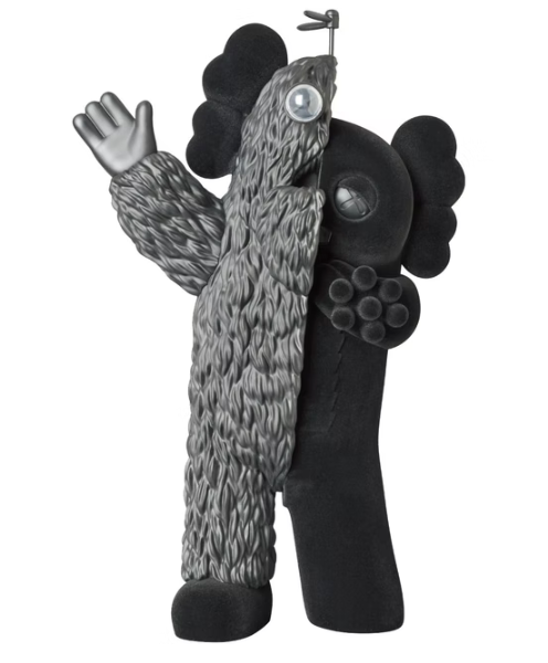 KAWS KACHAMUKKU Vinyl Figure Black