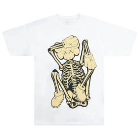 KAWS Skeleton New Fiction Tee