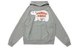 KAWS x Human Made #2 Pizza Hoodie Grey