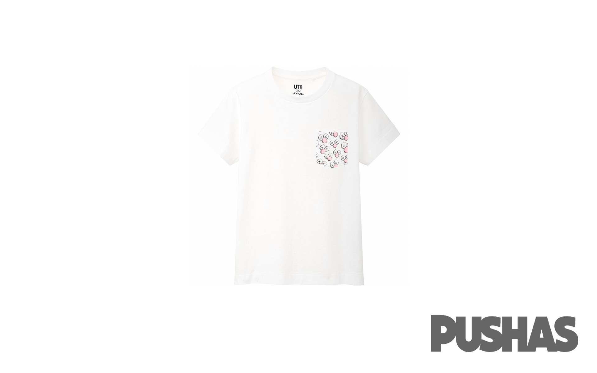 KAWS x Uniqlo BFF Pocket T-Shirt 'White' (2019)