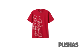 KAWS x Uniqlo Clean Slate T-Shirt 'Red' (2016)