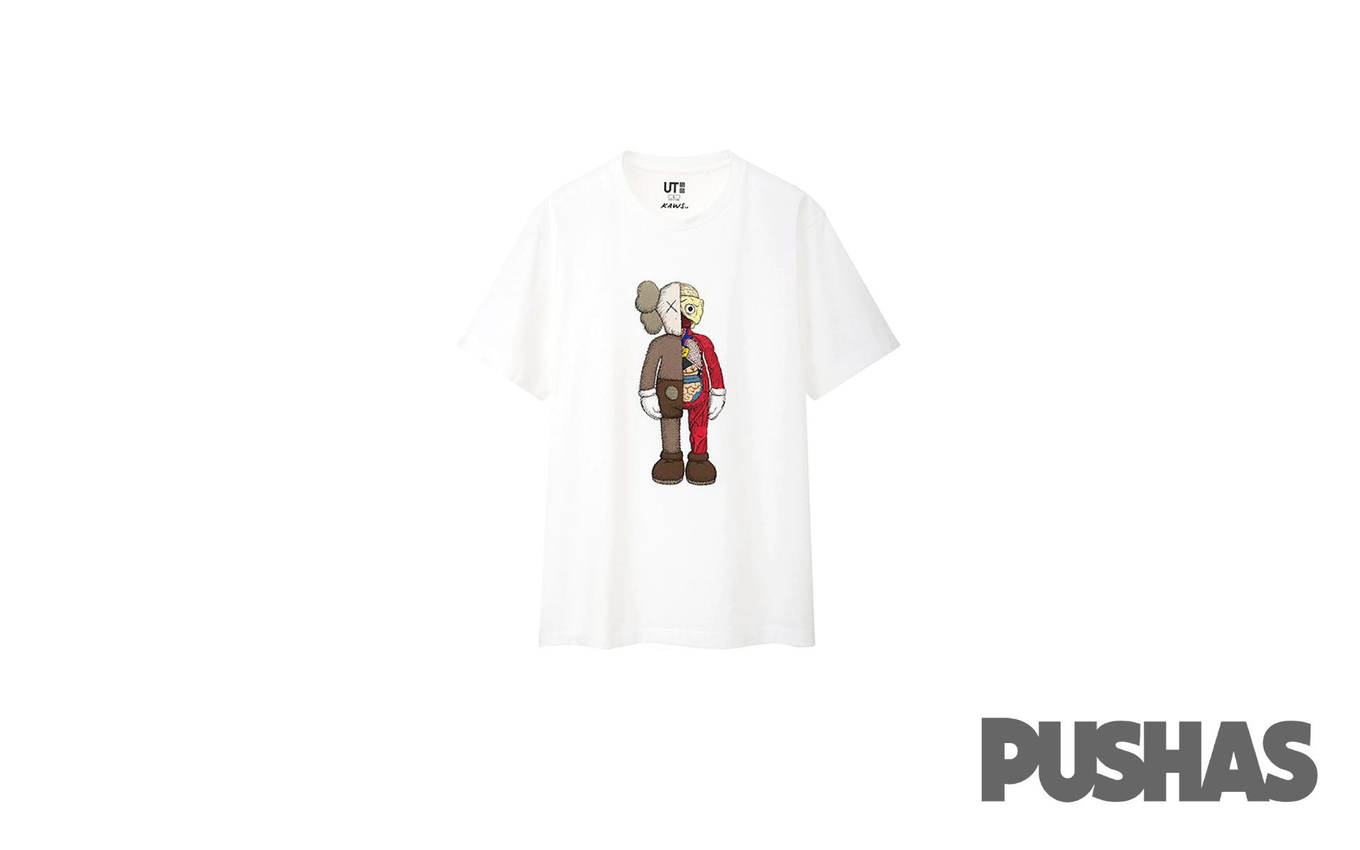 Kaws x Uniqlo Flayed T-Shirt 'White' (2019)