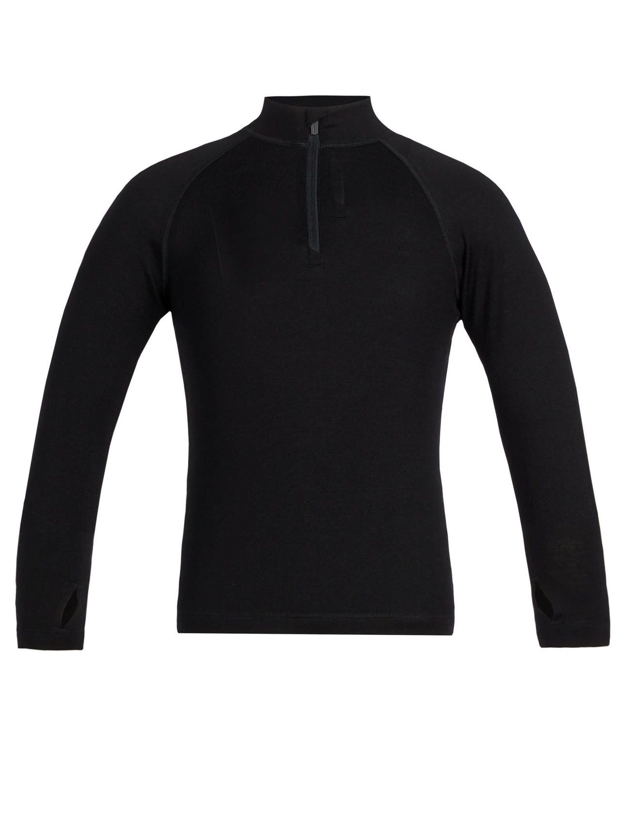 Kids 260 Tech LS Half Zip 2-6 Years - Black