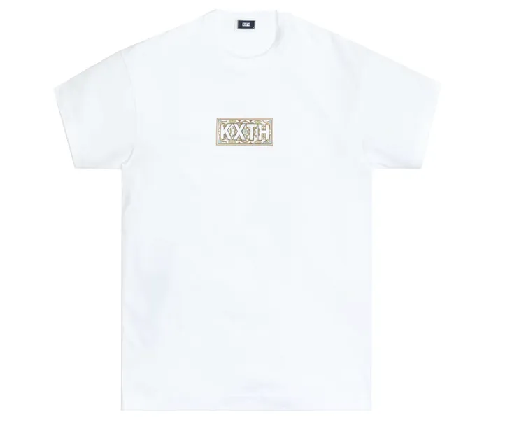 Kith Tile Classic Logo Tee Beige