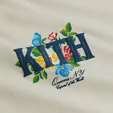 KITH Western floral tee sandrift