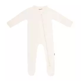 Kyte Baby - Zipper Footie - Oat