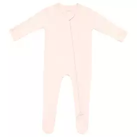 Kyte Baby Zippered Footie - Porcelain