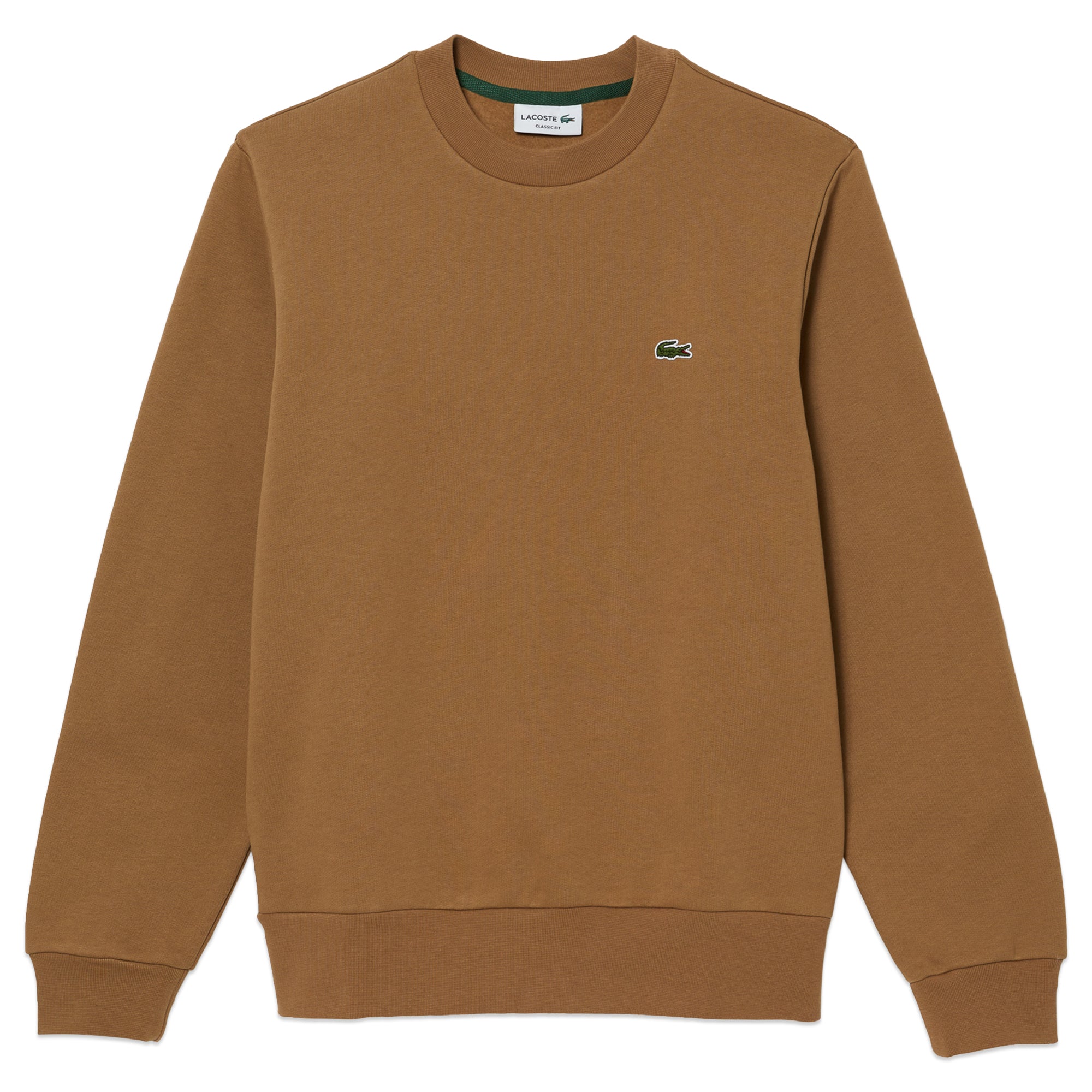 Lacoste Crew Sweat SH9608 - Leafy Brown