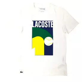 Lacoste Tennis Logo Tee (White)