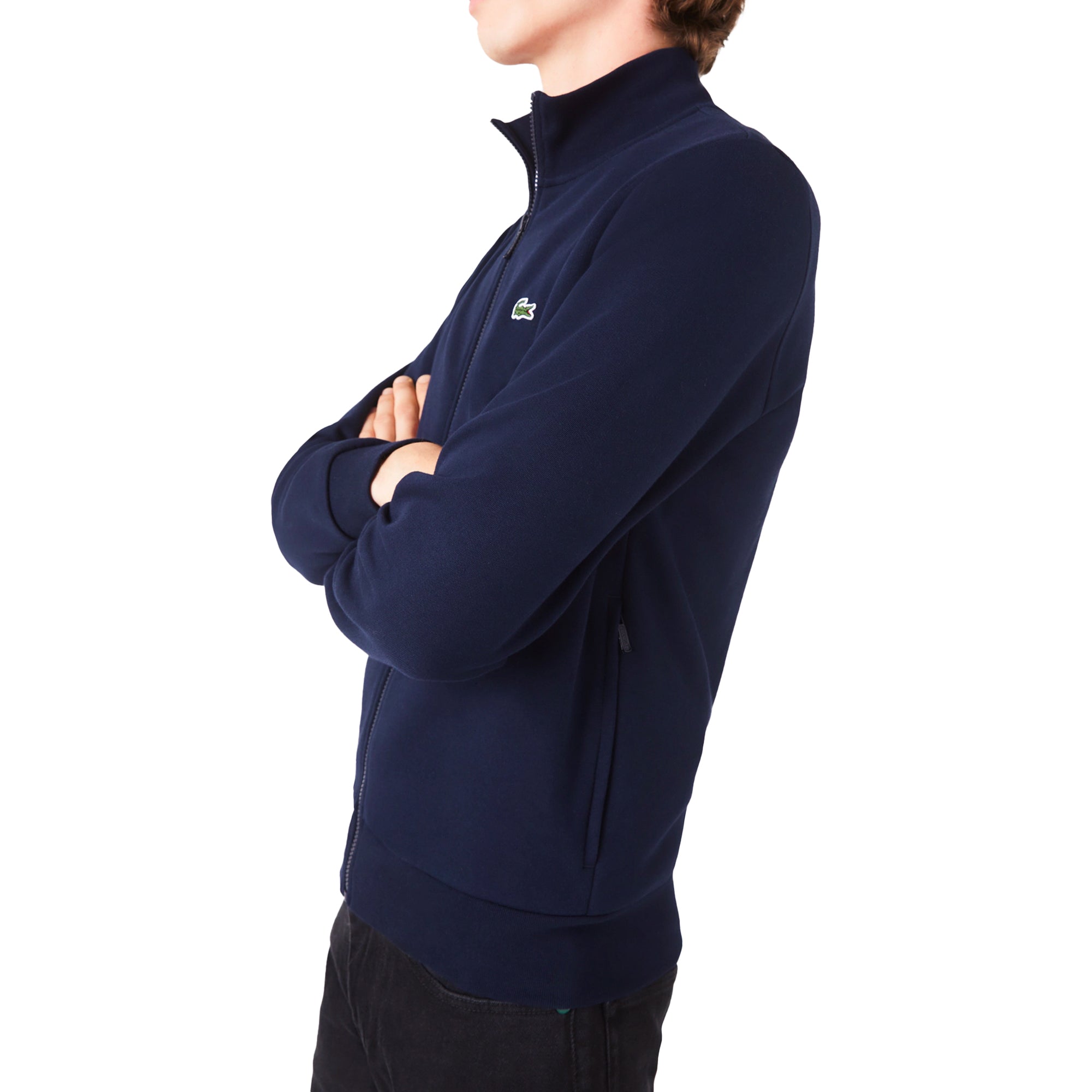 Lacoste Zip Sweat SH9622 - Navy