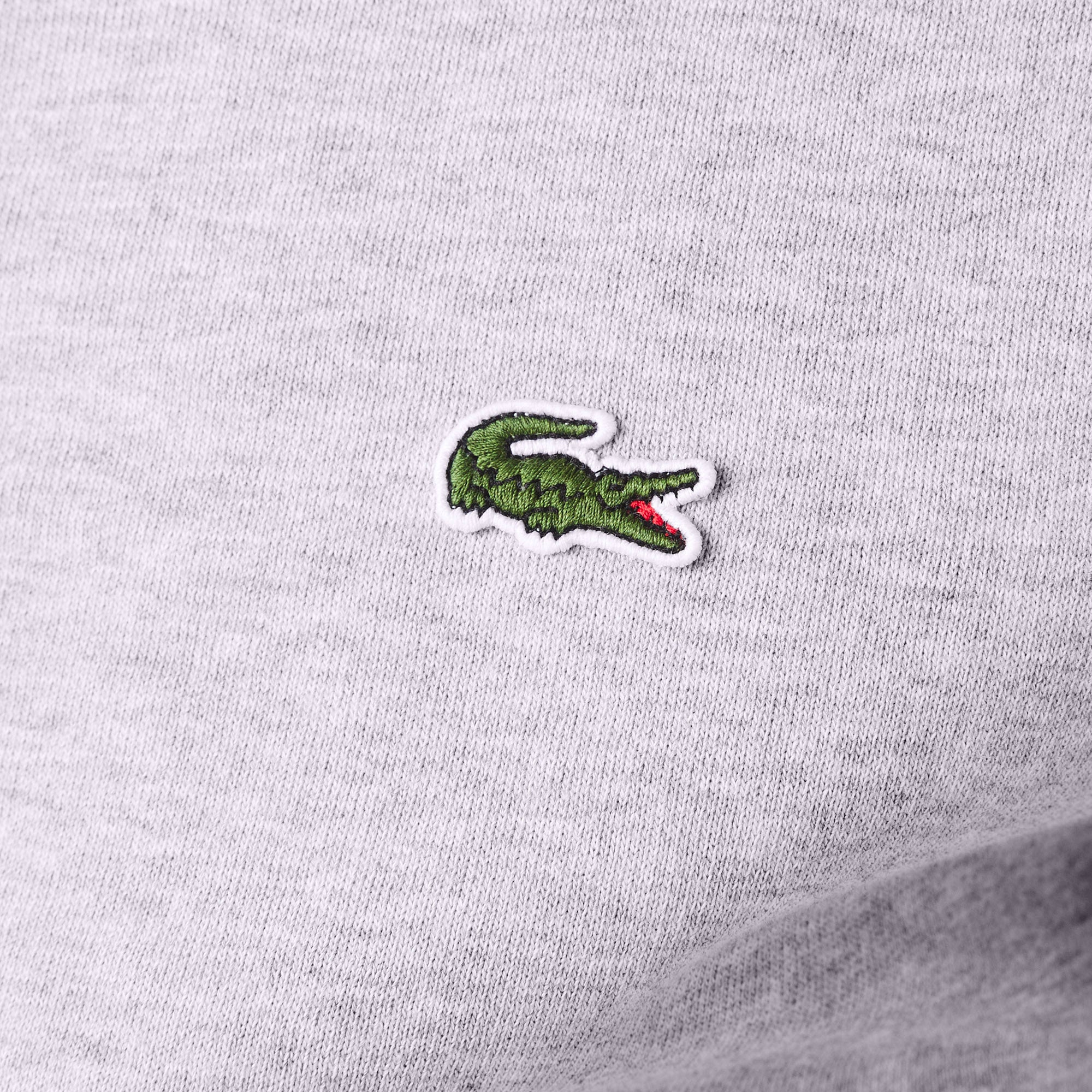 Lacoste Zip Sweat SH9622 - Silver Chine