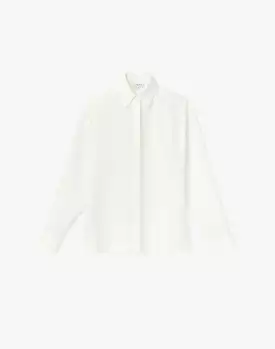 LAFAYETTE 148 Livia Blouse in Finesse Crepe