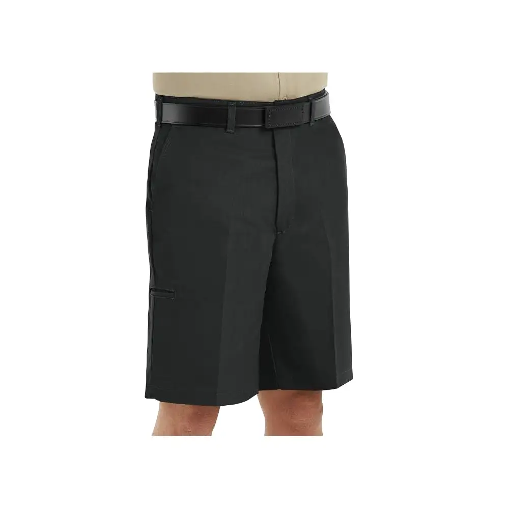 Red Kap Men's Cell Phone Pocket Work Shorts PT4CBK - Black