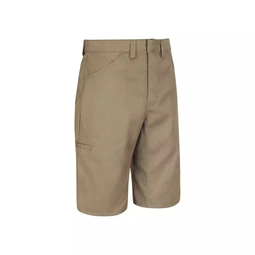 Red Kap Men's Lightweight Crew Work Shorts PT4LKH - Khaki