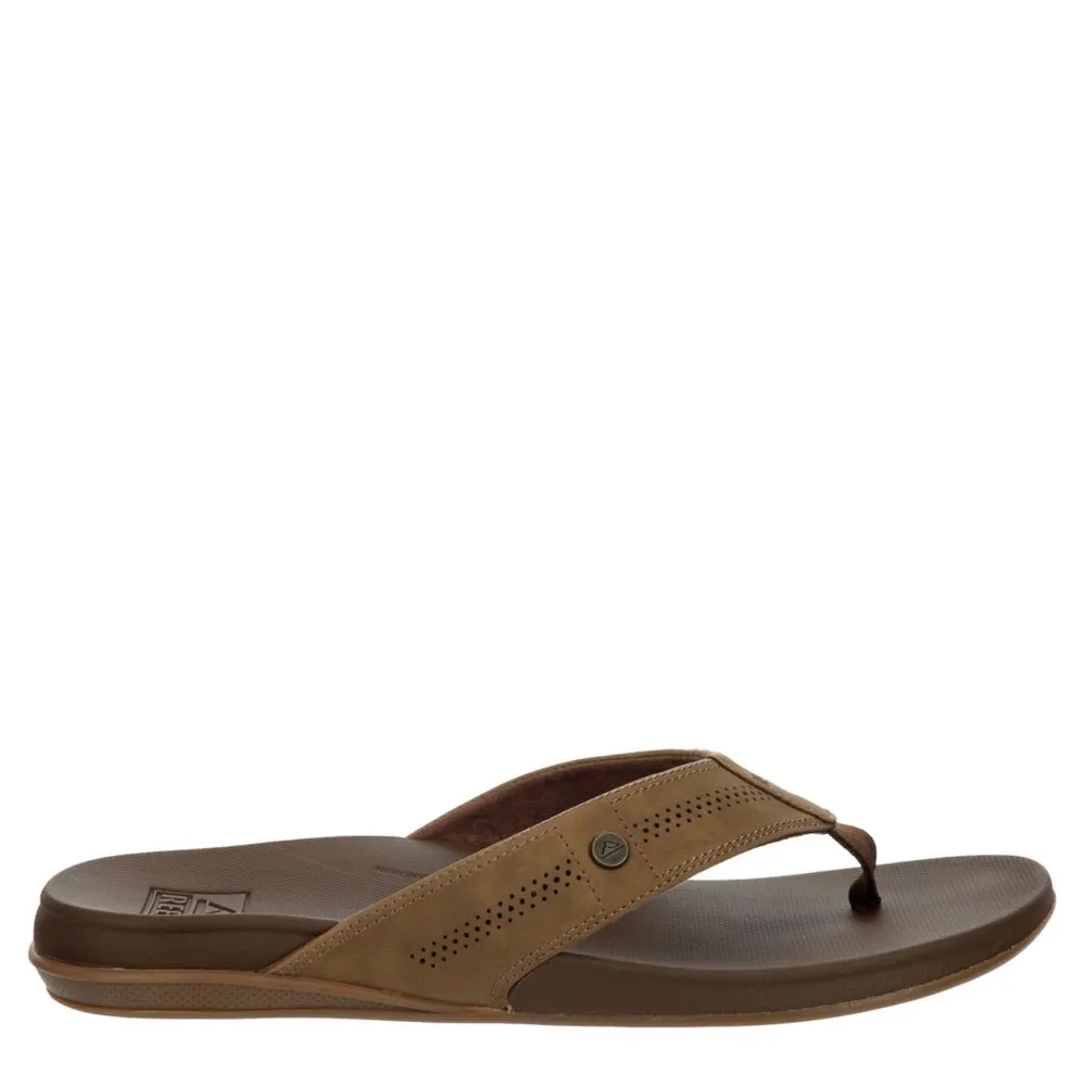 REEF  MENS CUSHION SPRING LUX FLIP FLOP SANDAL