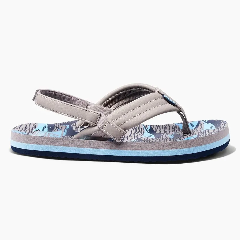 Reef Tan Sharks Little Ahi Sandal