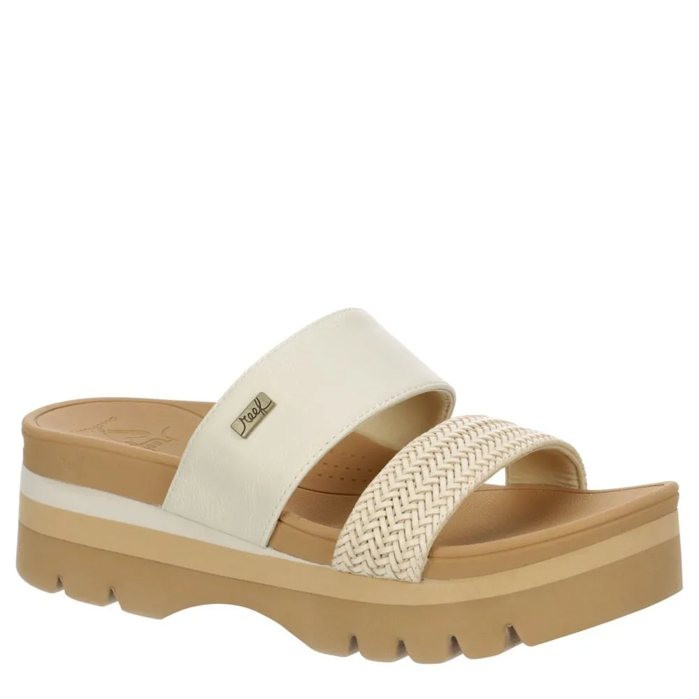 REEF  WOMENS BANDED HORIZON 2.5 SLIDE SANDAL