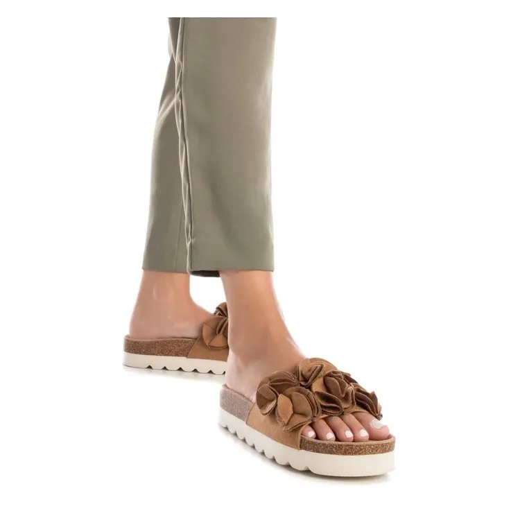 Refresh 171719 Sandali Donna Ciabatta Camel