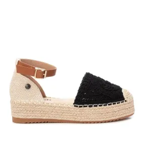 Refresh 171952 Sandali Espadrillas Donna Platform Nero