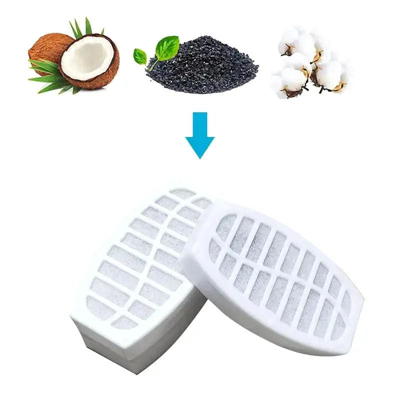 Refresh Your Cat's Drinking Experience: Replacement Activated Carbon Filter for Water Fountain Dispensers