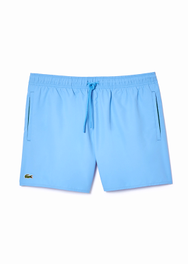 Short de bain Lacoste bleu