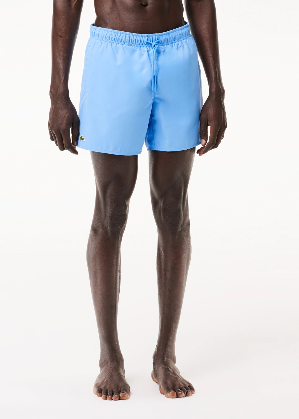 Short de bain Lacoste bleu