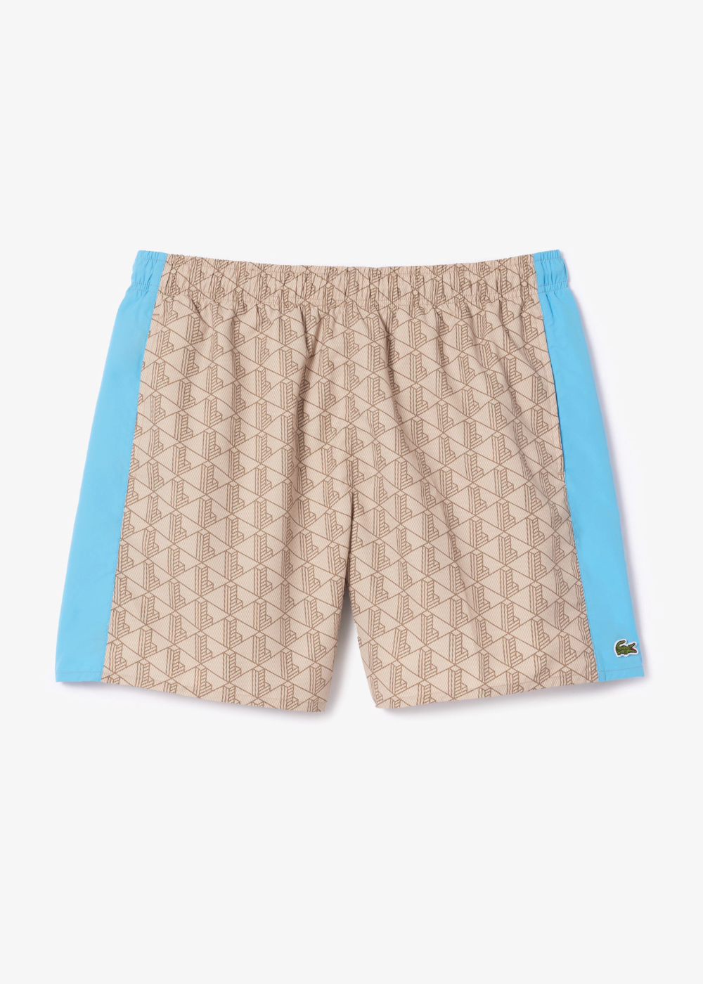 Short de bain Lacoste monogramme