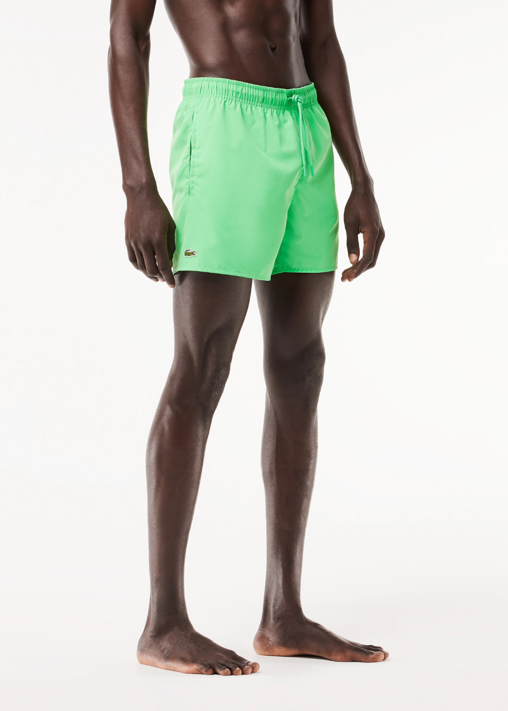 Short de bain Lacoste vert