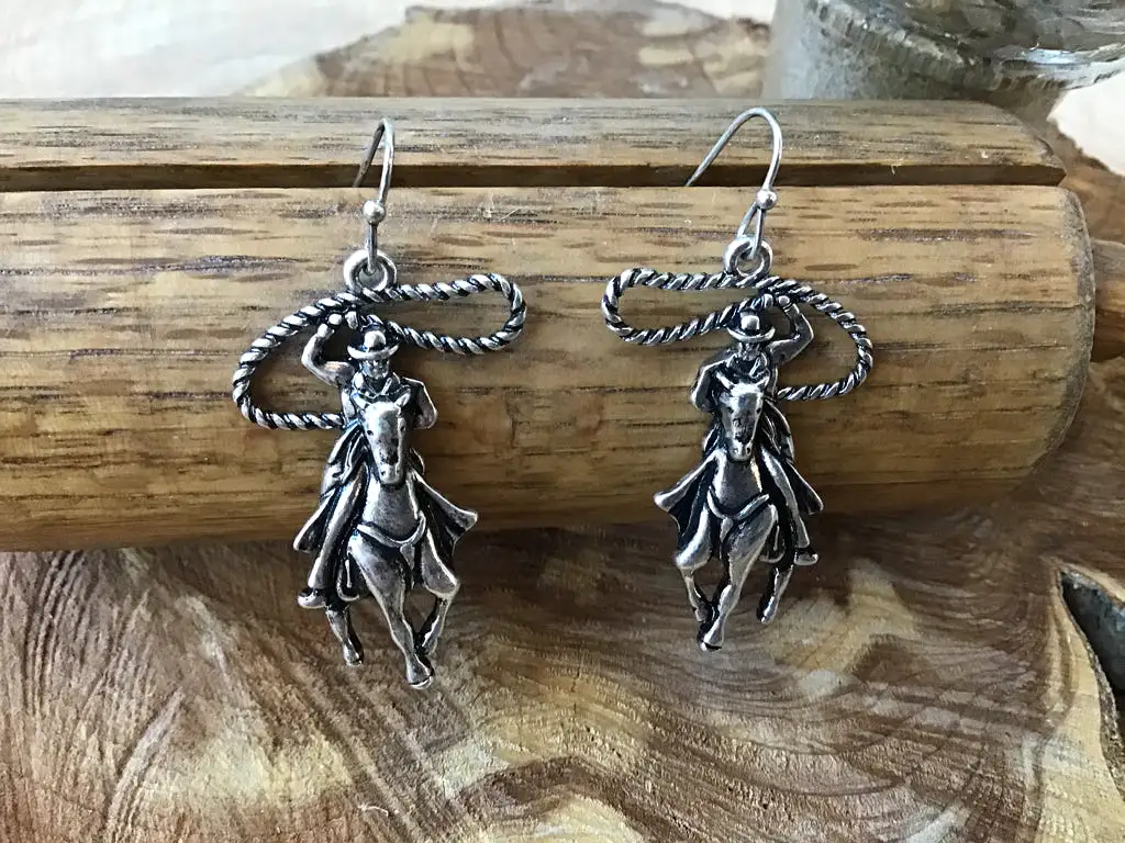 Silver Roper Earrings