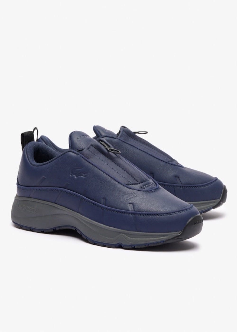 Sneakers Lacoste audyssor zip og homme en cuir