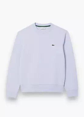 Sweat-shirt Lacoste iconique bleu gris