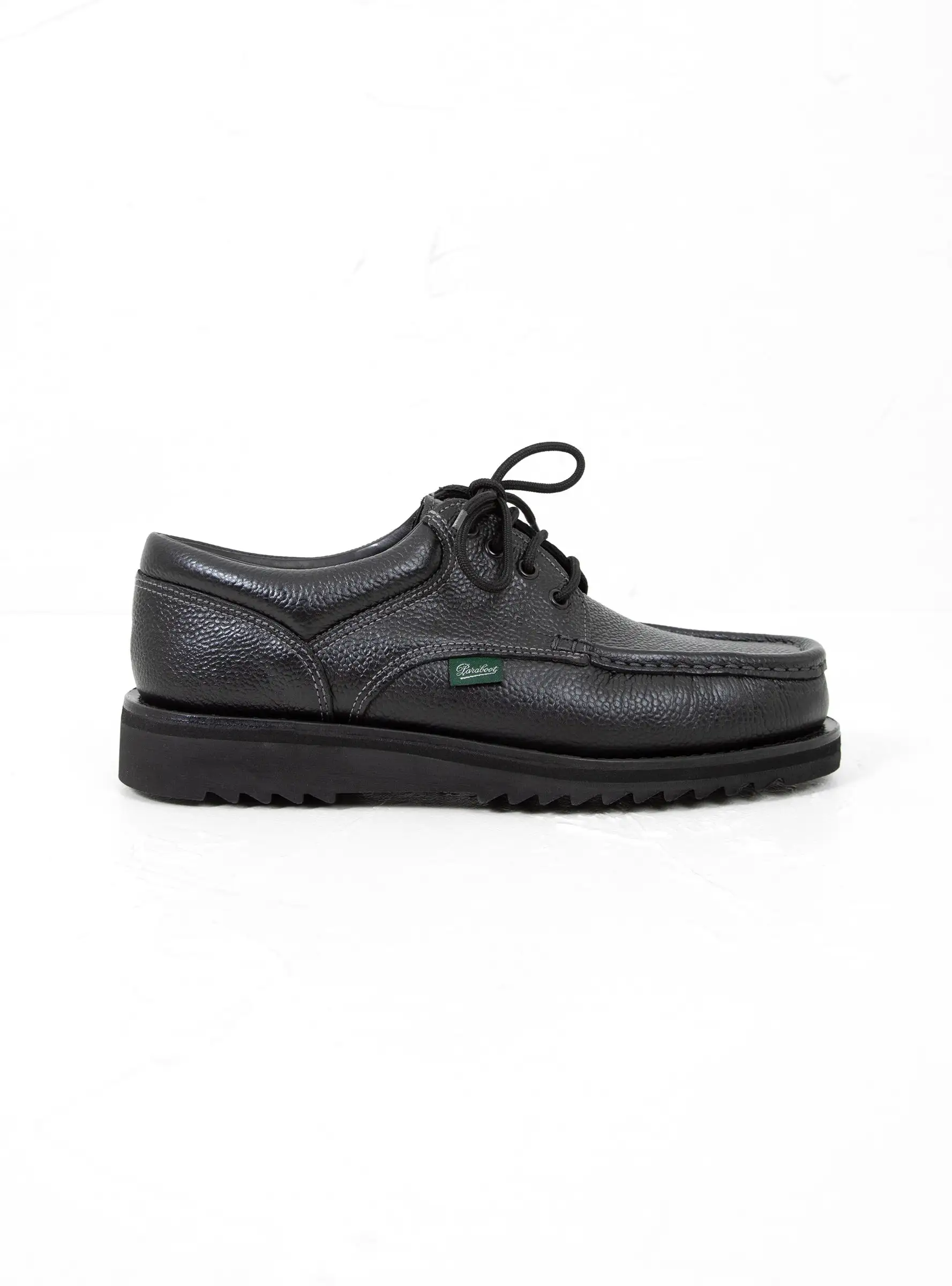 Thiers Grained Leather Shoes Black