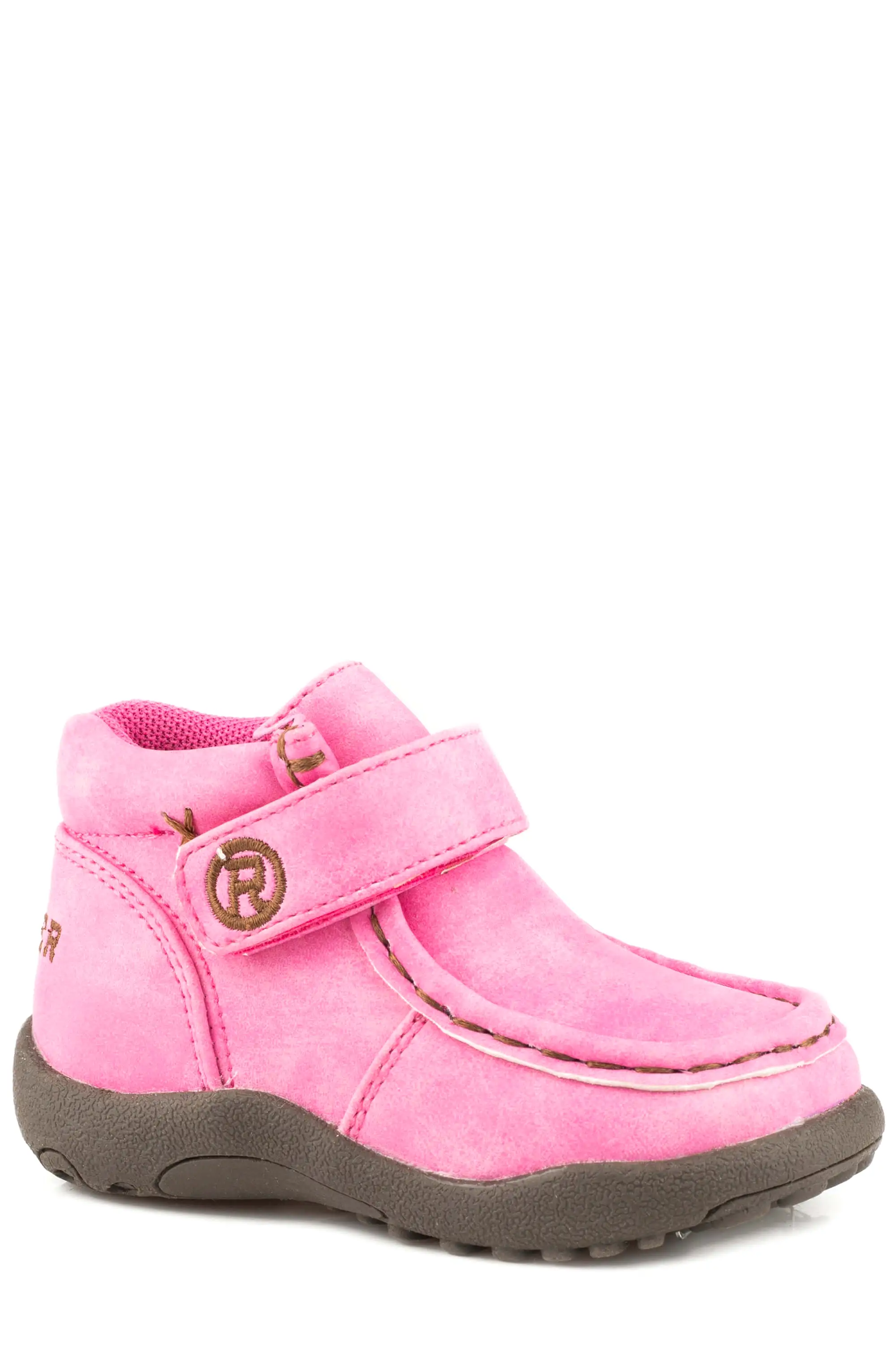 Toddler Roper Cowbaby Moc Pink Boot