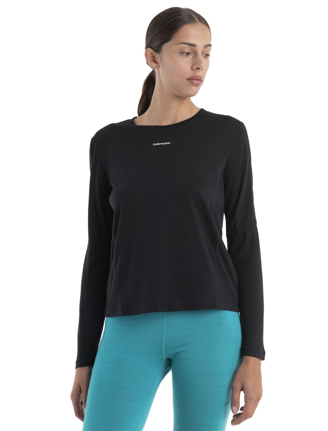 Womens 125 ZoneKnit™ Merino Energy Wind Long Sleeve Tee